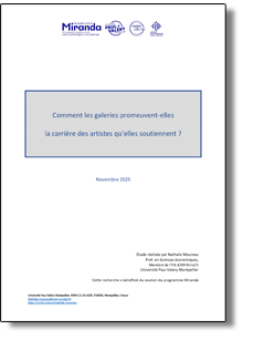 couverture de l'étude