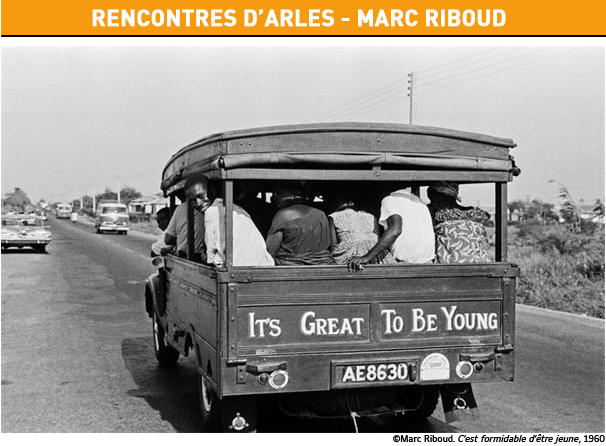 Marc Riboud dans l'exposition Ghana ! aux Rencontres d'Arles